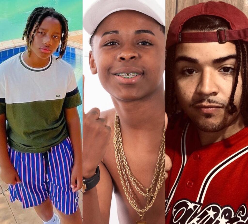 Rap Forte MC Caverinha posta vídeo 'embrazando' ao som de duas promessas do Sul do Brasil.