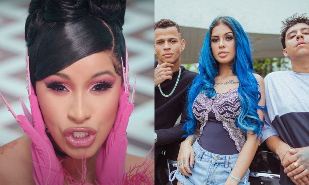 Rap Forte Cardi B revela desejo de gravar música de Tati Zaqui em espanhol.
