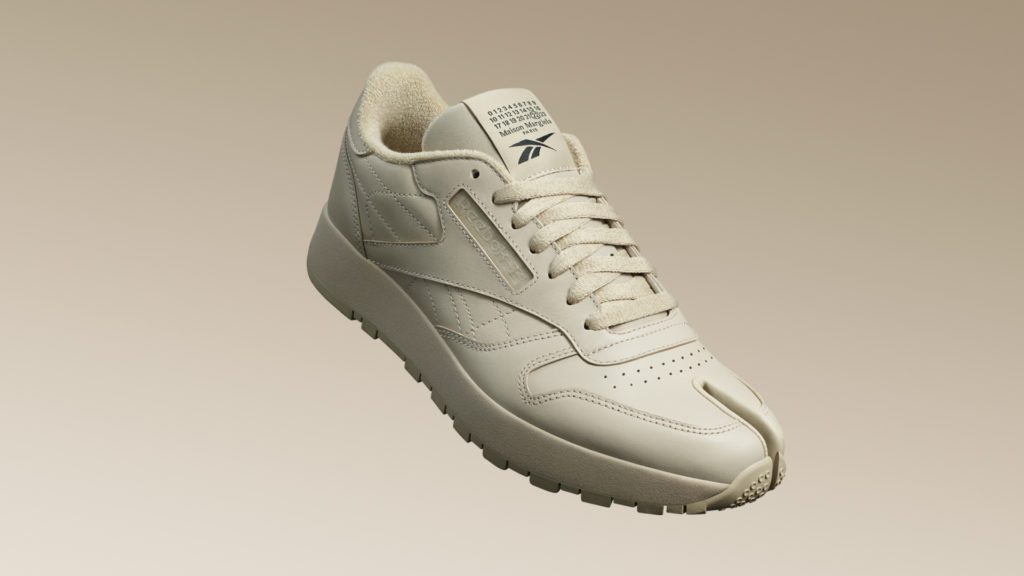 Rap Forte Maison Margiela x Reebok modernizam os tênis Tabi e Club C