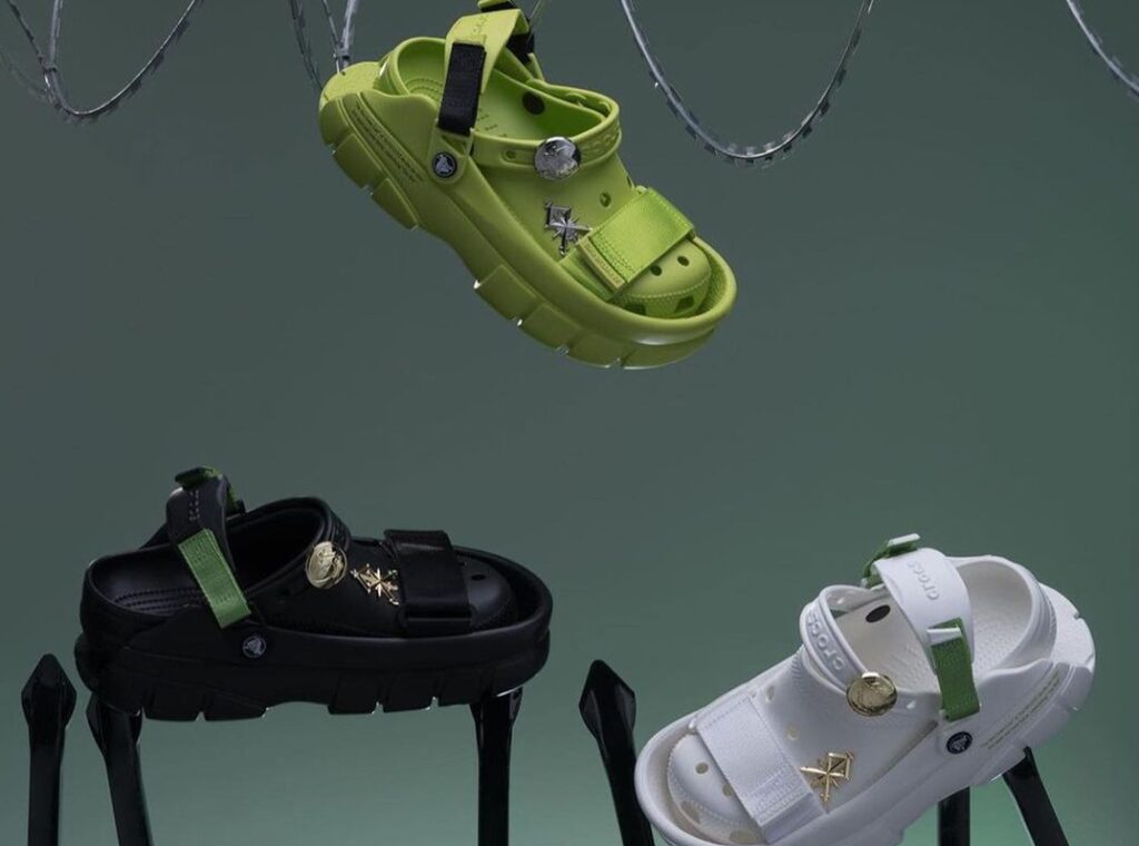 Rap Forte A nova era dos Crocs com o estilista SANKUANZ