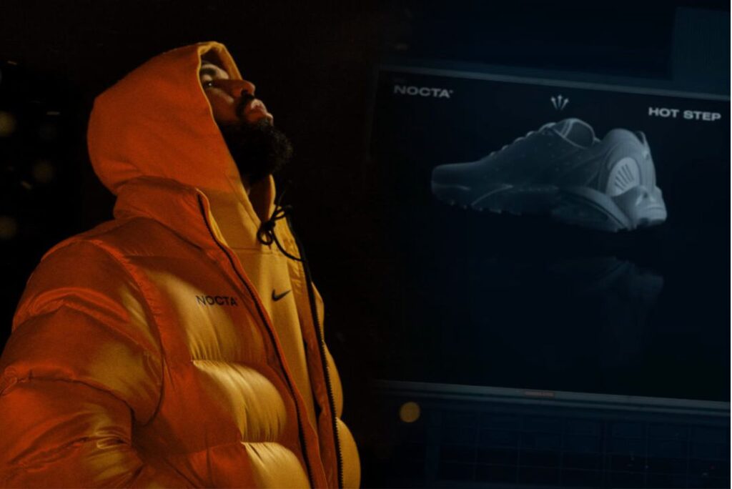 Rap Forte NOCTA x Nike Hot Step Air Terra, o primeiro tênis de Drake com sua submarca