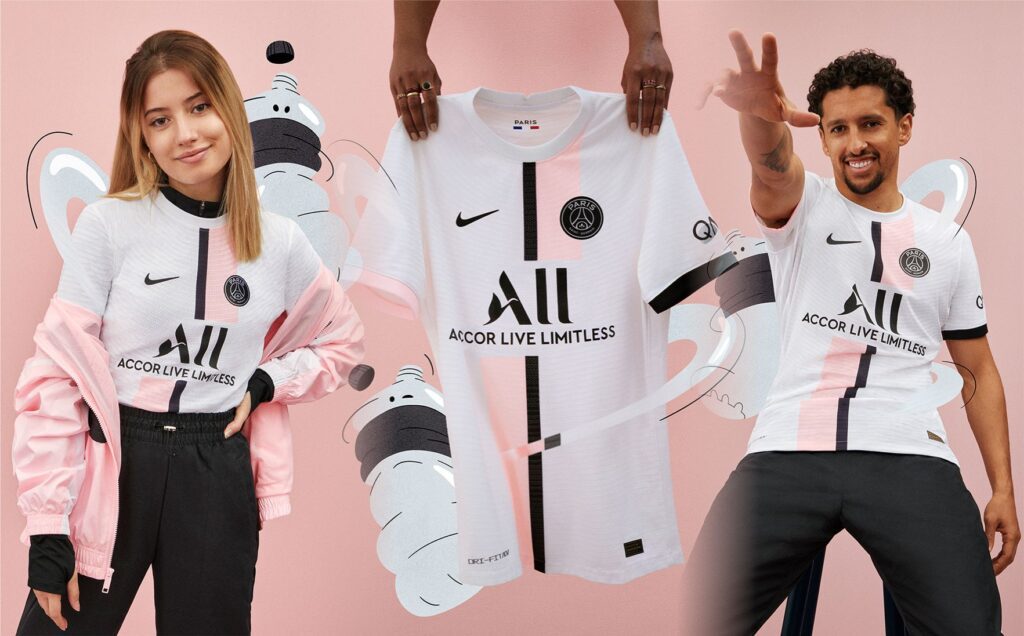 PSG revela camisa para temporada 2021/22, um tributo a Paris
