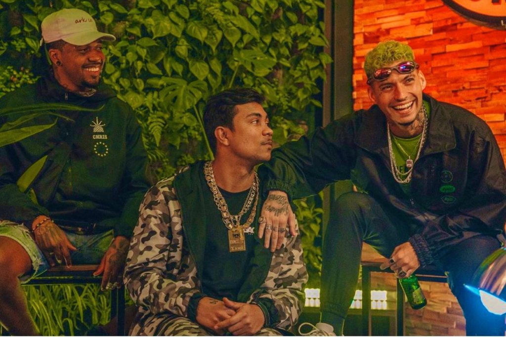 Rap Forte Filipe Ret, Chris e Xamã lançam hit "Bora Ser" gravado na Espanha