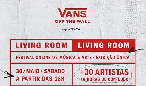 Rap Forte Vans anuncia o "Vans Living Room" com Froid e Cynthia Luz no line.