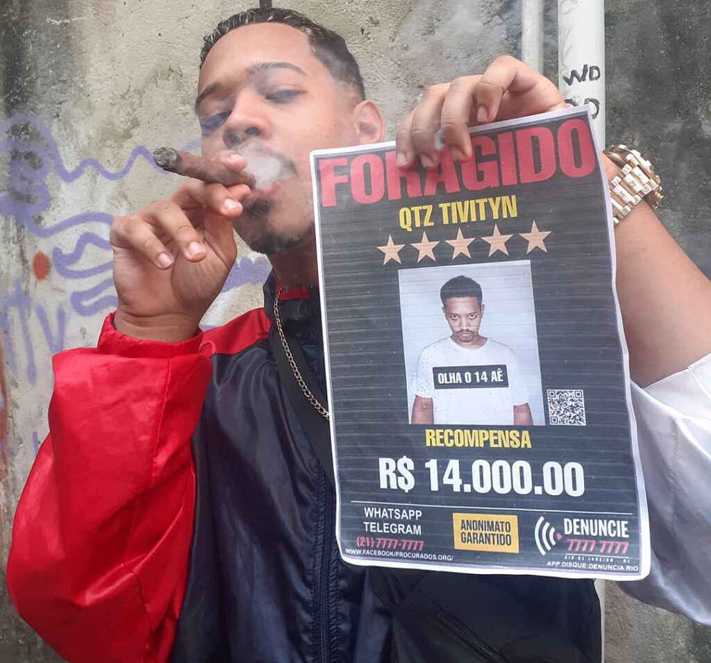 Rap Forte Revelação do trap nacional, Tivityn lança nessa terça-feira o álbum "Foragido".