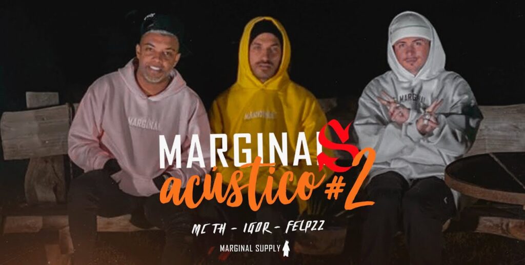 Rap Forte Felp 22 lança Marginais Acústico #2 com Igor e MC TH.