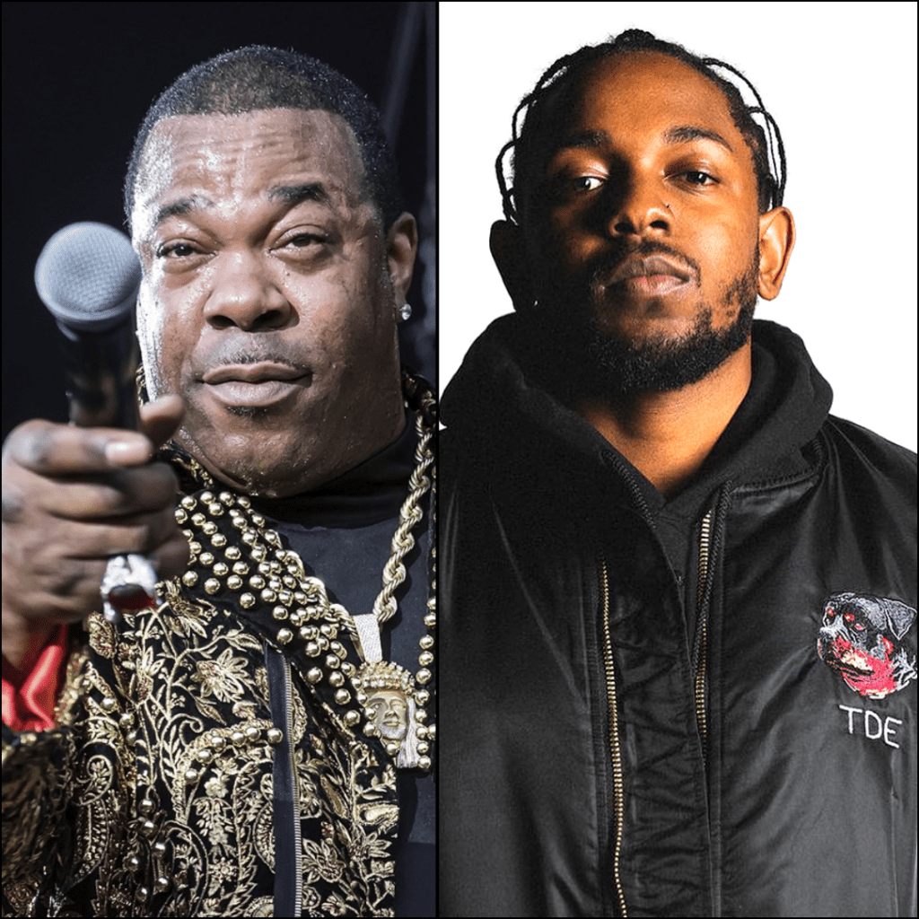 Rap Forte Kendrick Lamar está de volta em música com Busta Rhymes