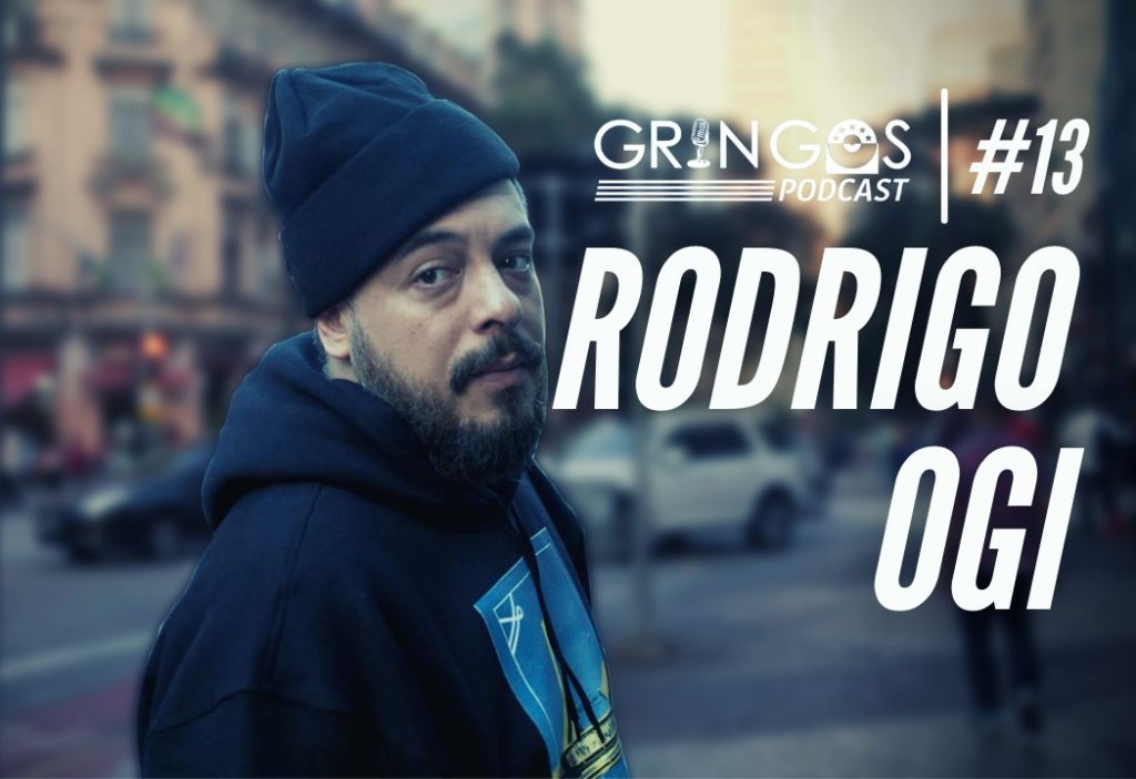 Rap Forte Erick Jay e Ney recebem Rodrigo Ogi na reestreia do Gringos Podcast.