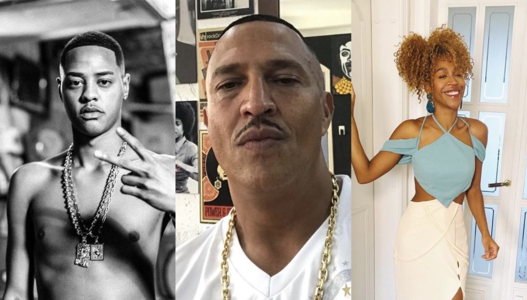 Rap Forte Mano Brown surpreende e aparece em live com Tz da Coronel e Karol Conká