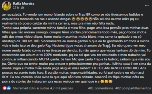 Rap Forte Evan, do Dnasty, critica a atual cena do trap nacional; BC Raff e Kawe o rebatem