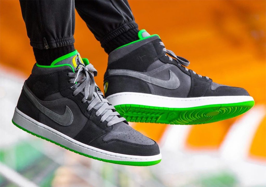 Rap Forte Oregon Ducks ganha versão especial do Air Jordan 1 Mid