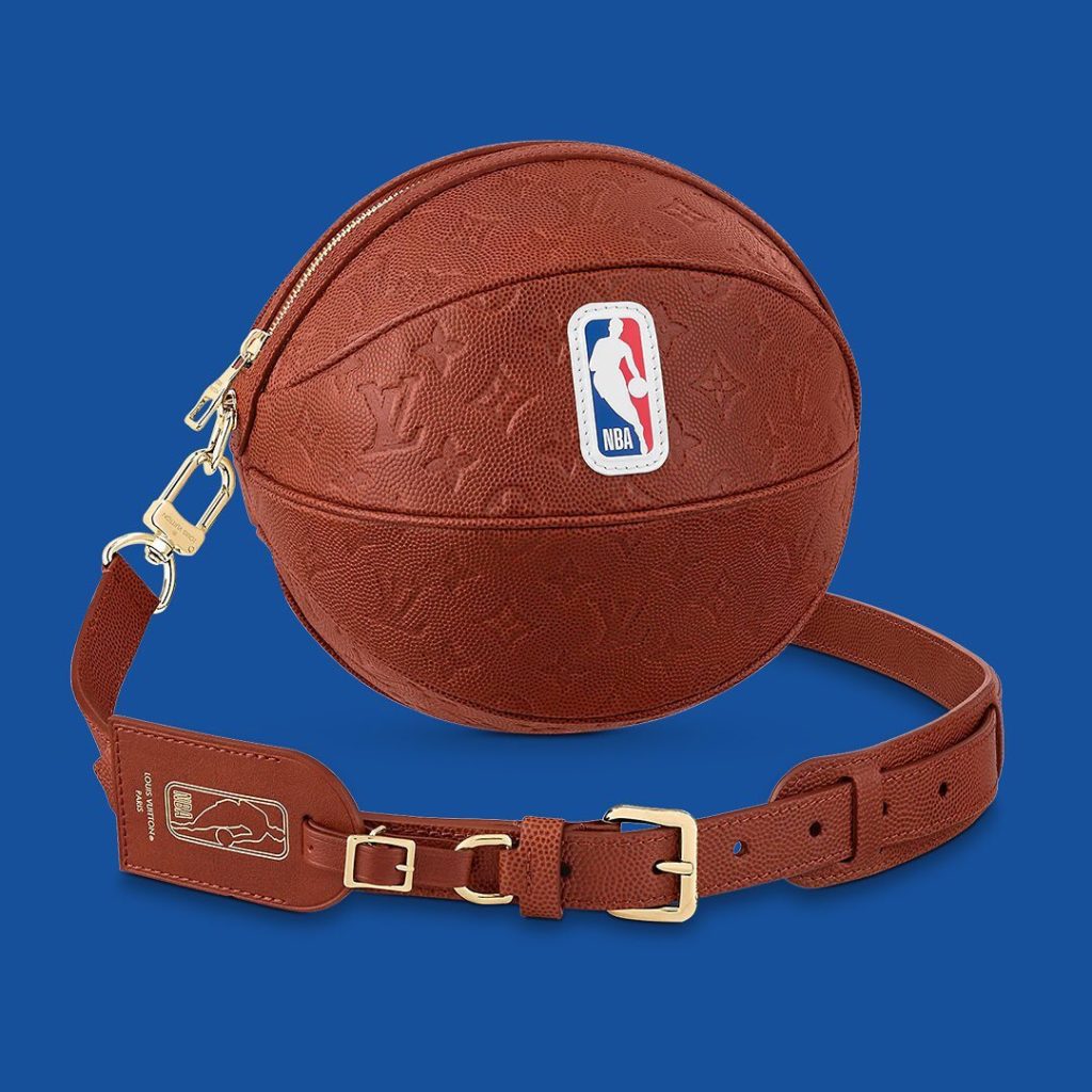 Rap Forte Louis Vuitton e NBA lançam bolsa em forma de bola por cerca de R$ 22 mil