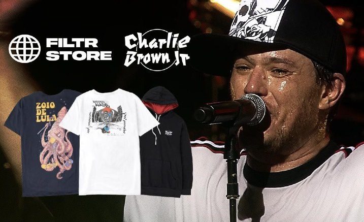 Confira a coleção exclusiva do Charlie Brown Jr