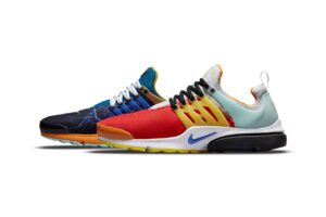 Rap Forte Nike Air Presto ganha uma nova cara em uma releitura repleta de cores