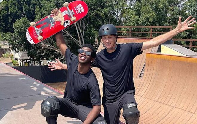 Rap Forte Lil Nas X e Tony Hawk se encontram após polemicas de sangue