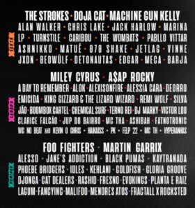 Lineup Lollapalooza 2022