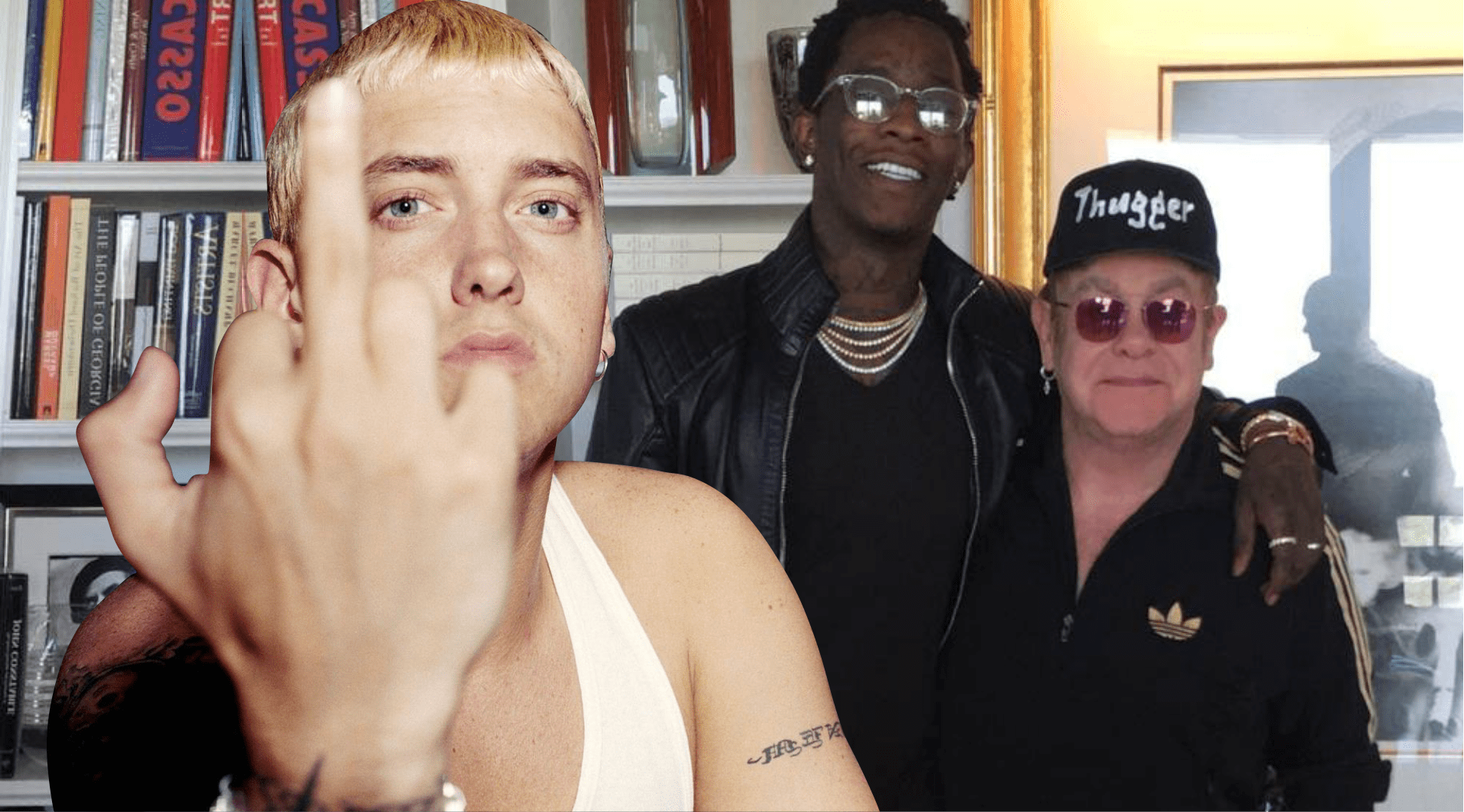 Freestyle de Young Thug é melhor do que de Eminem segundo Elton John